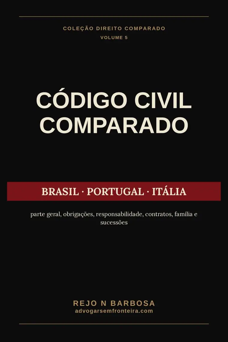 Capa de Código Civil Comparado