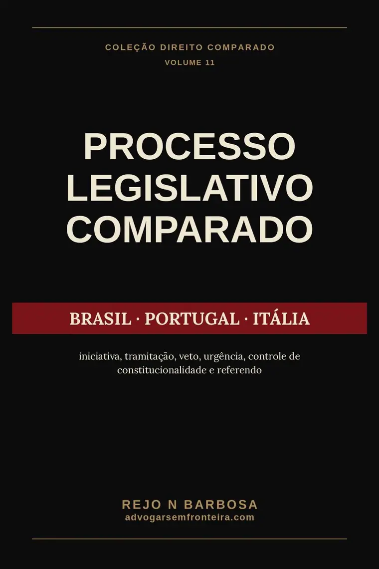 Capa de Processo Legislativo Comparado