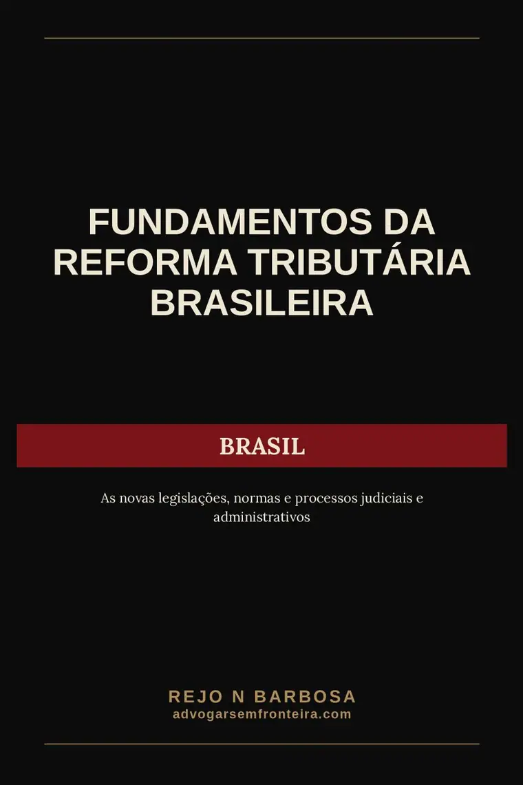 Capa de Fundamentos da Reforma Tributária Brasileira