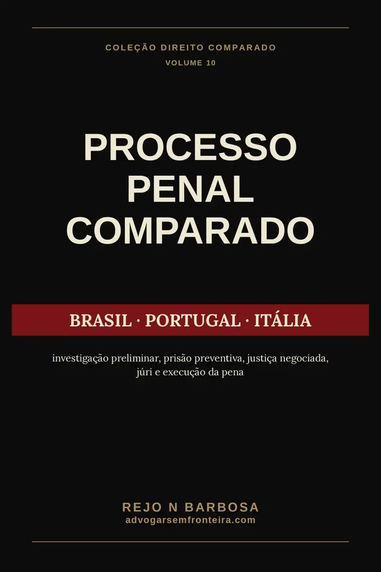 Capa de Processo Penal Comparado