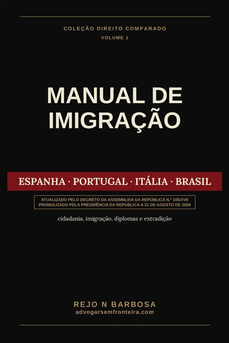 Capa de Manual de Imigração